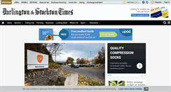 Desktop Screenshot of darlingtonandstocktontimes.co.uk
